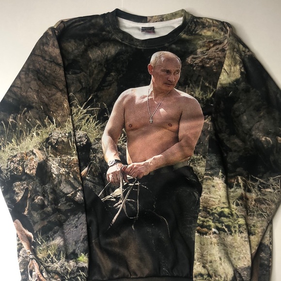 Rage On Other - Vladimir Putin Crewneck Rage On All Over Print